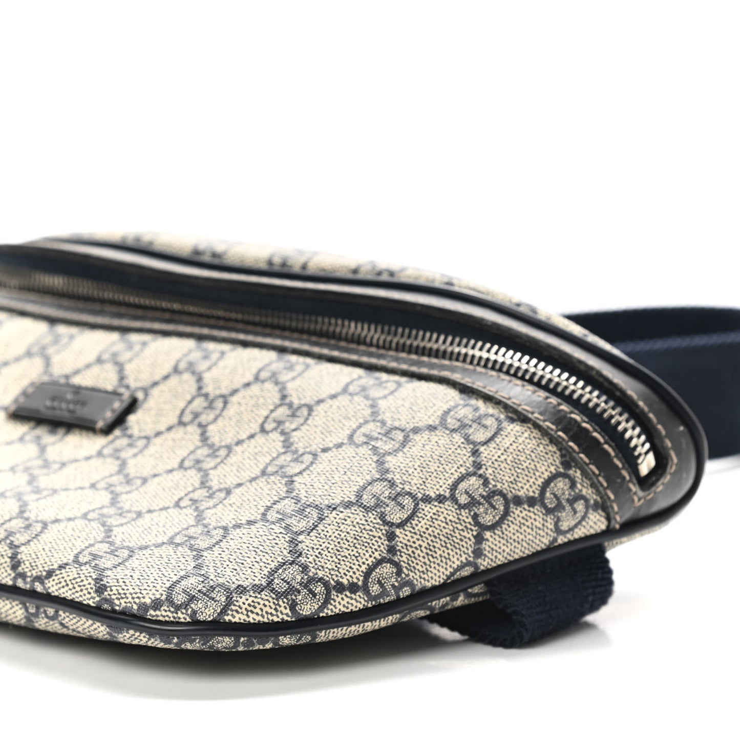 GG Supreme Monogram Belt Bag Navy