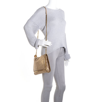 Stella McCartney Chamois Falabella Crossbody Bag Gold 2 of 8
