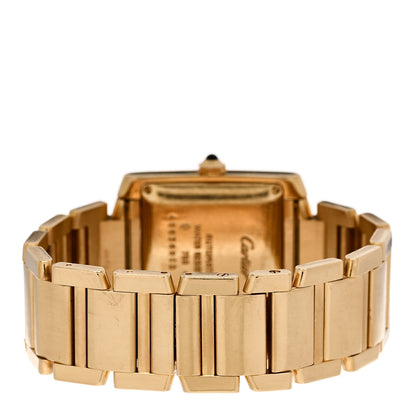 Cartier 18K Yellow Gold 28mm Tank Francaise Automatic Watch 3 of 4