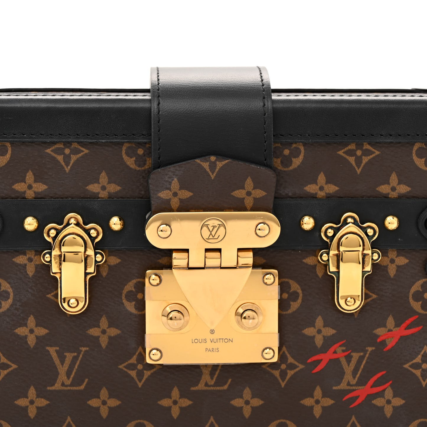 Monogram Petite Malle Black