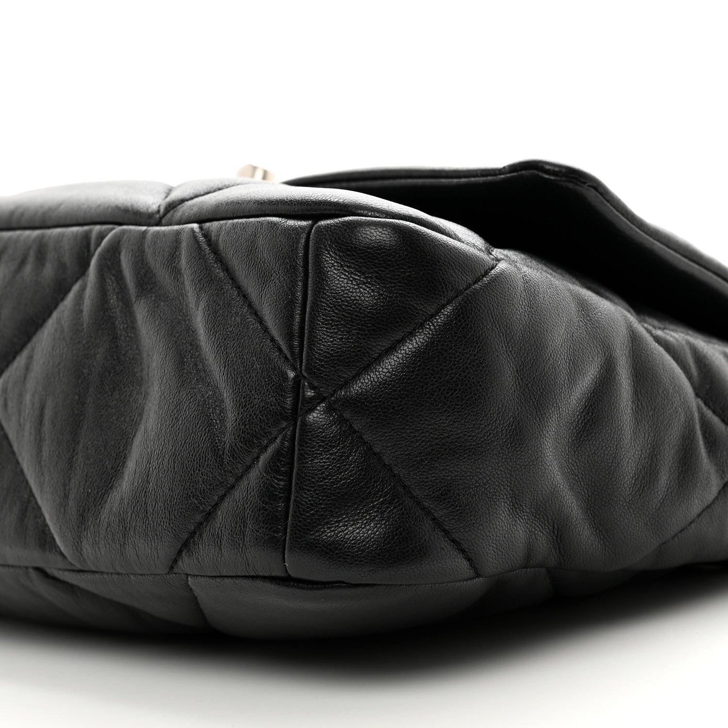 Chanel Lambskin Quilted Medium Chanel 19 Flap Black 9 of 9