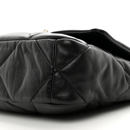 Chanel Lambskin Quilted Medium Chanel 19 Flap Black 9 of 9