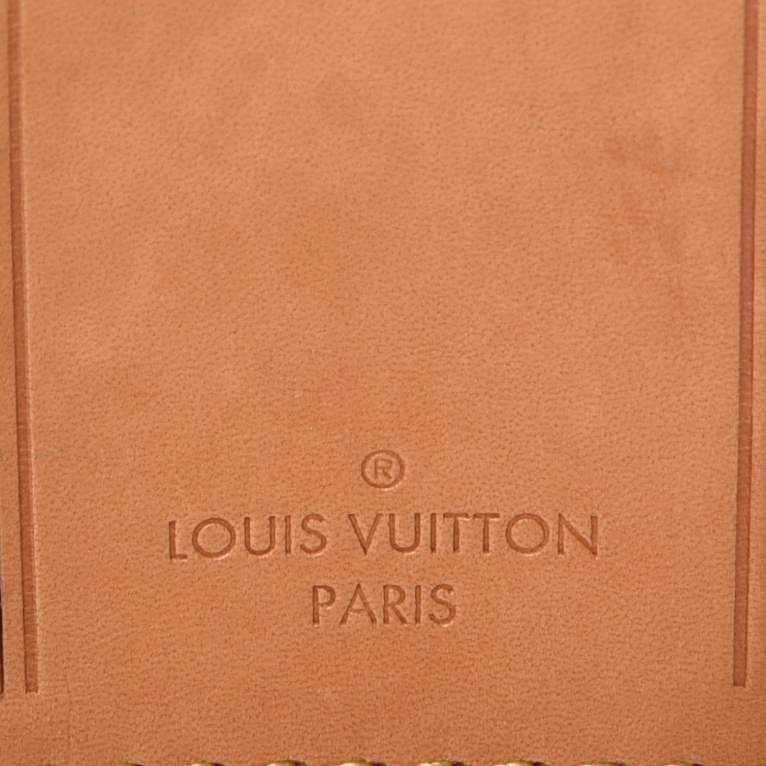Louis Vuitton Vachetta Luggage Tag 3 of 4