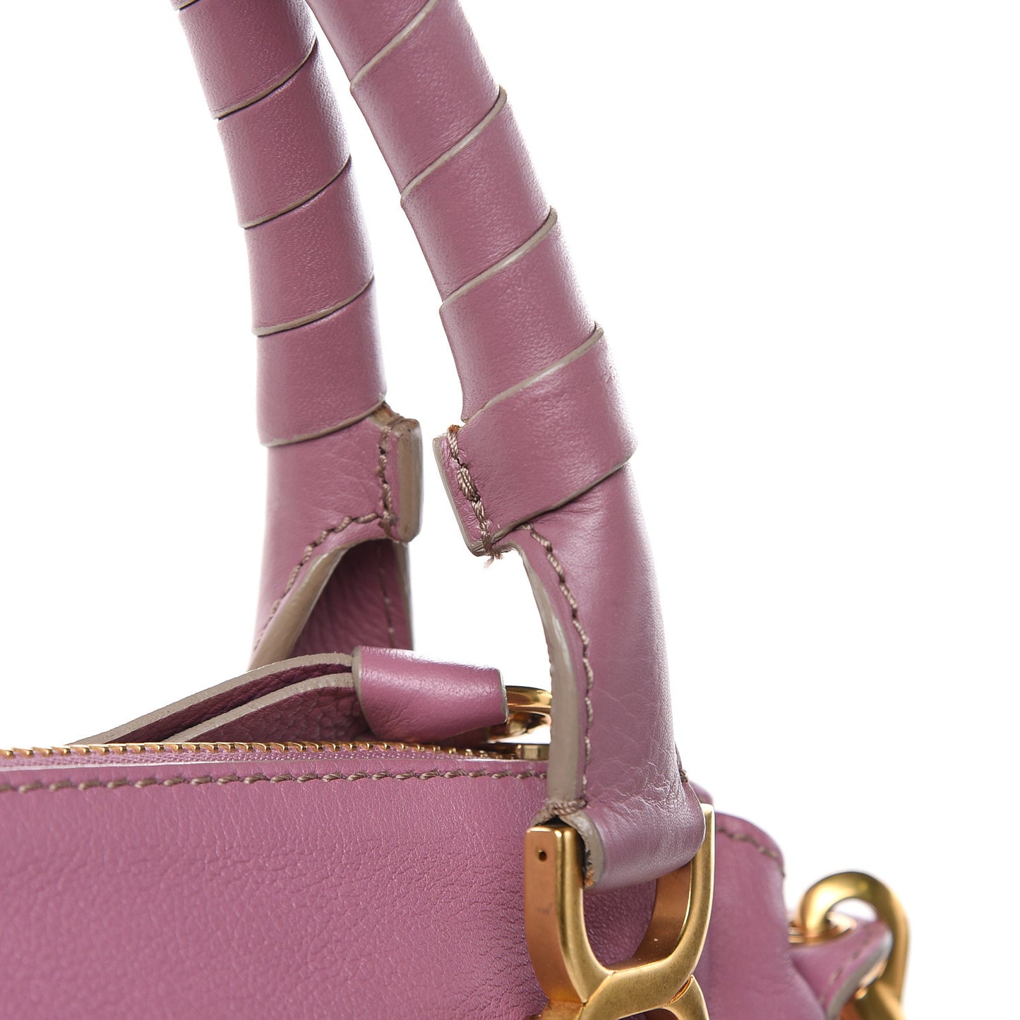 Calfskin Medium Marcie Satchel Velvet Mauve