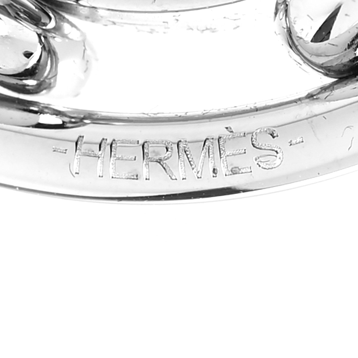 Hermes Palladium Regate Scarf Ring 3 of 4