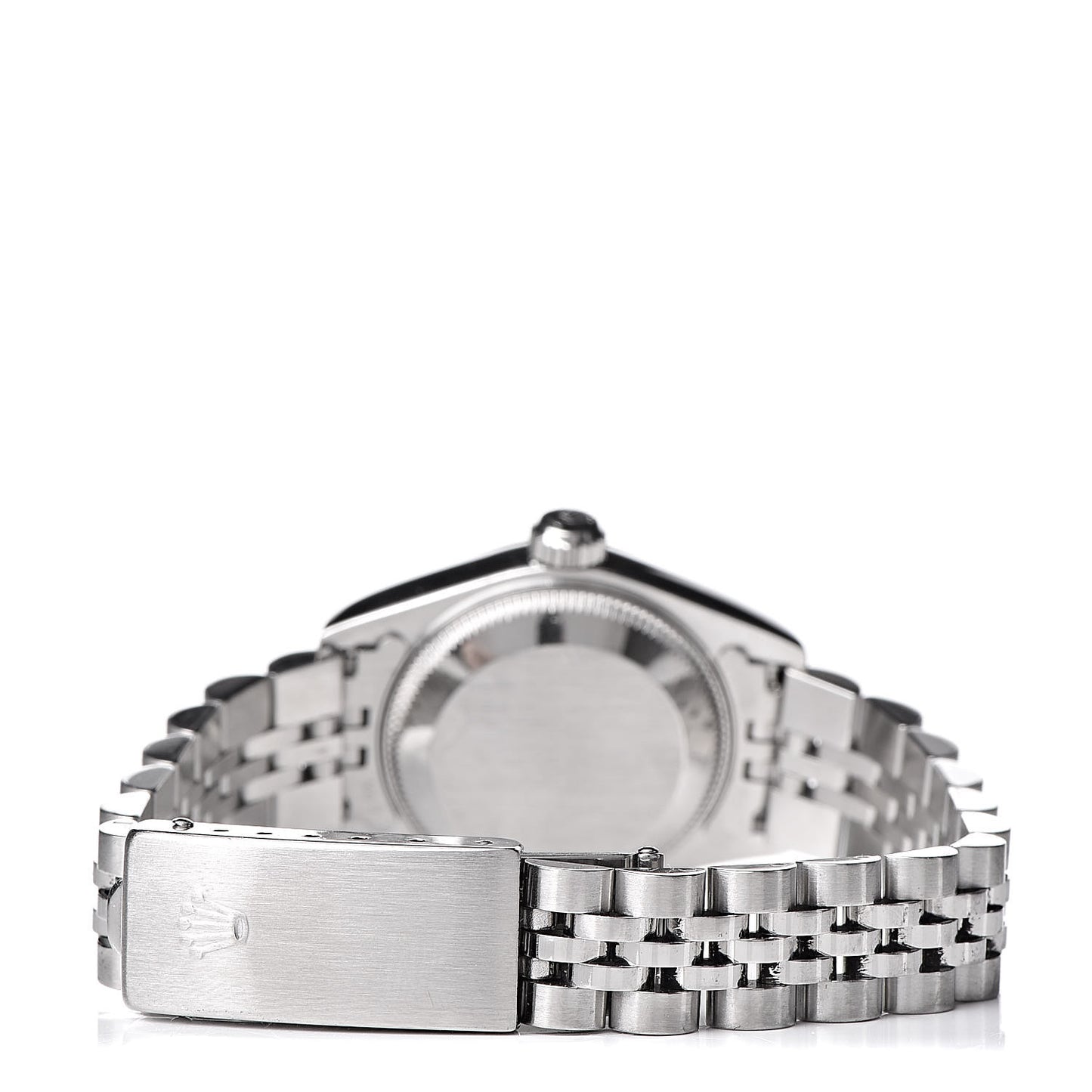 Stainless Steel 18K White Gold Diamond 26mm Oyster Perpetual Datejust Watch Silver Jubilee 69174