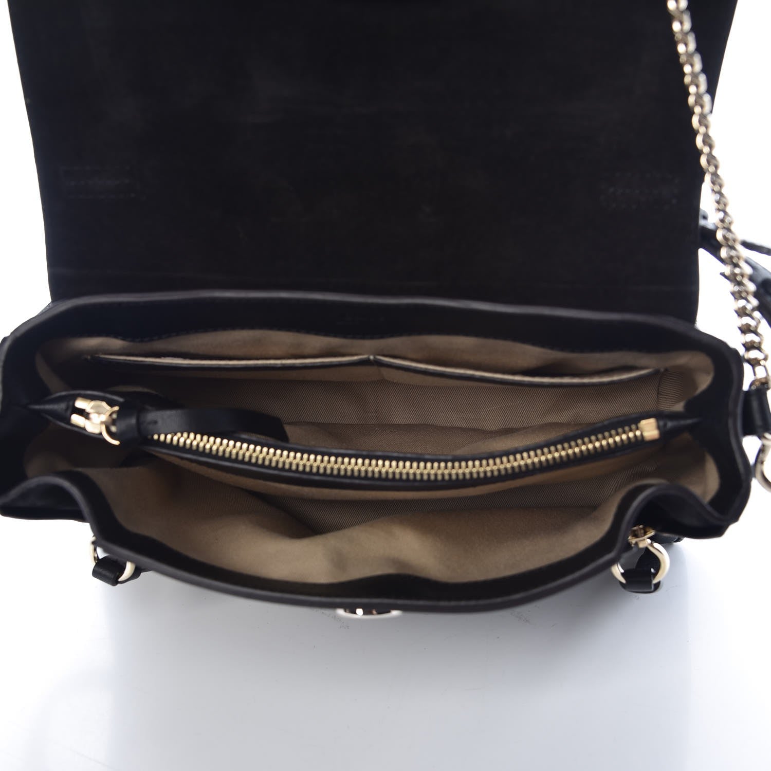 Chloe Calfskin Small Faye Day Shoulder Bag Black 5 of 13