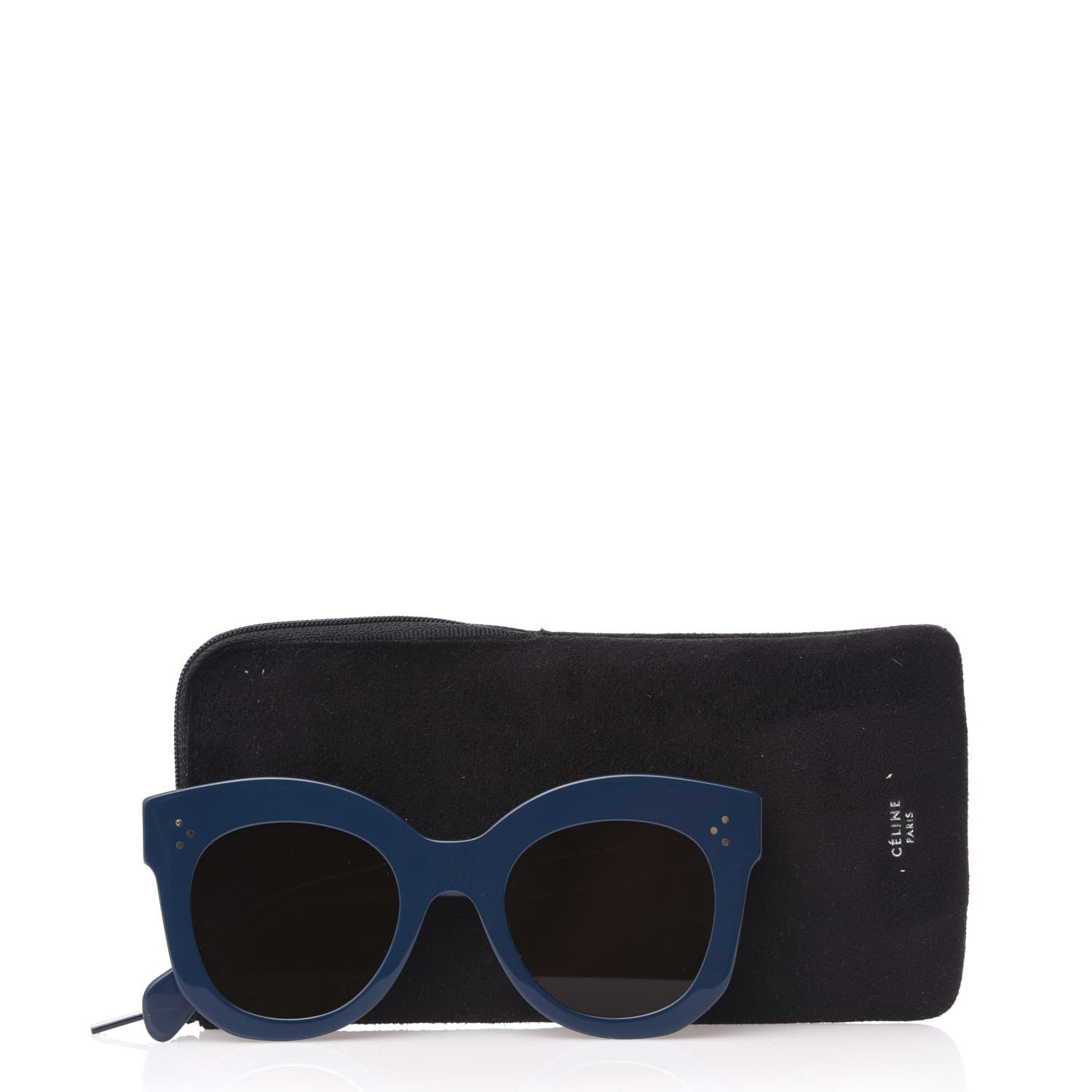 Celine Chris Sunglasses CL 41443/S Blue 7 of 7