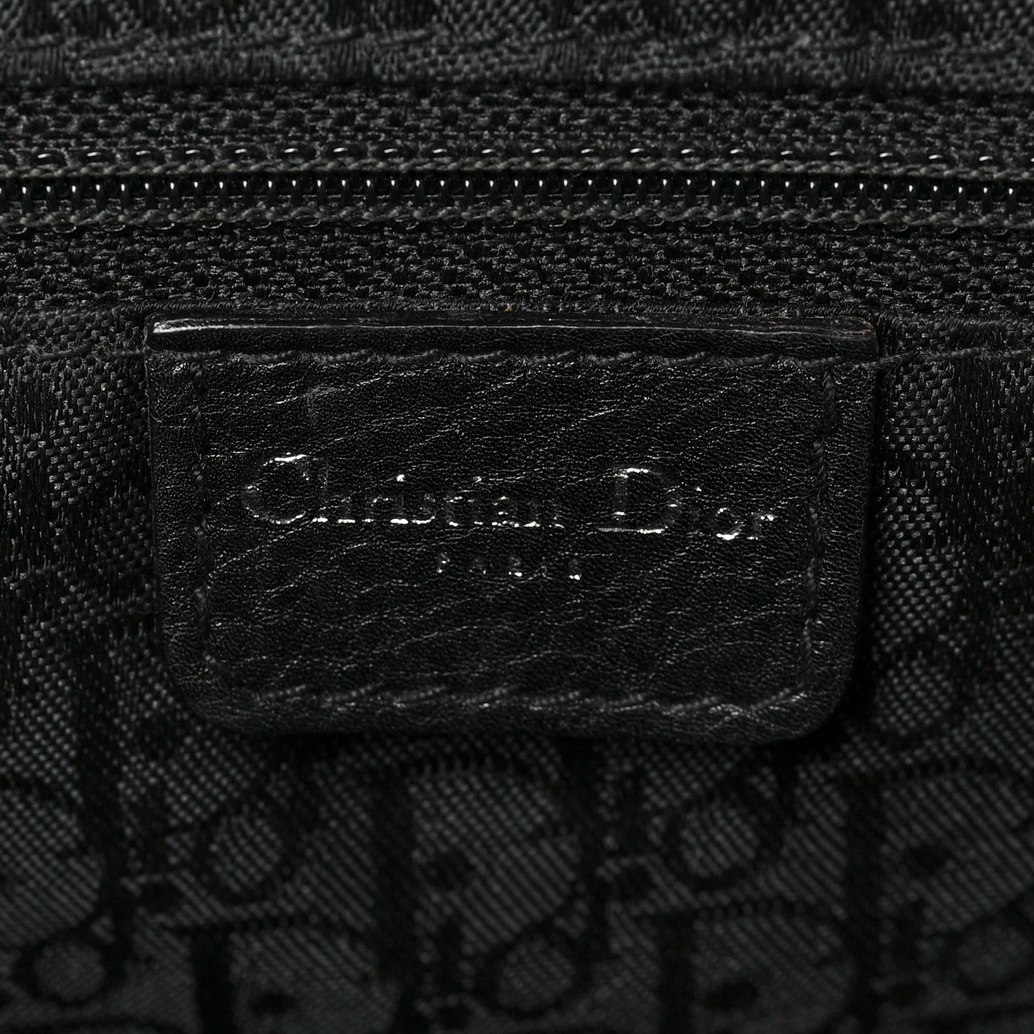 Christian Dior Calfskin Cannage Tote Black 6 of 8