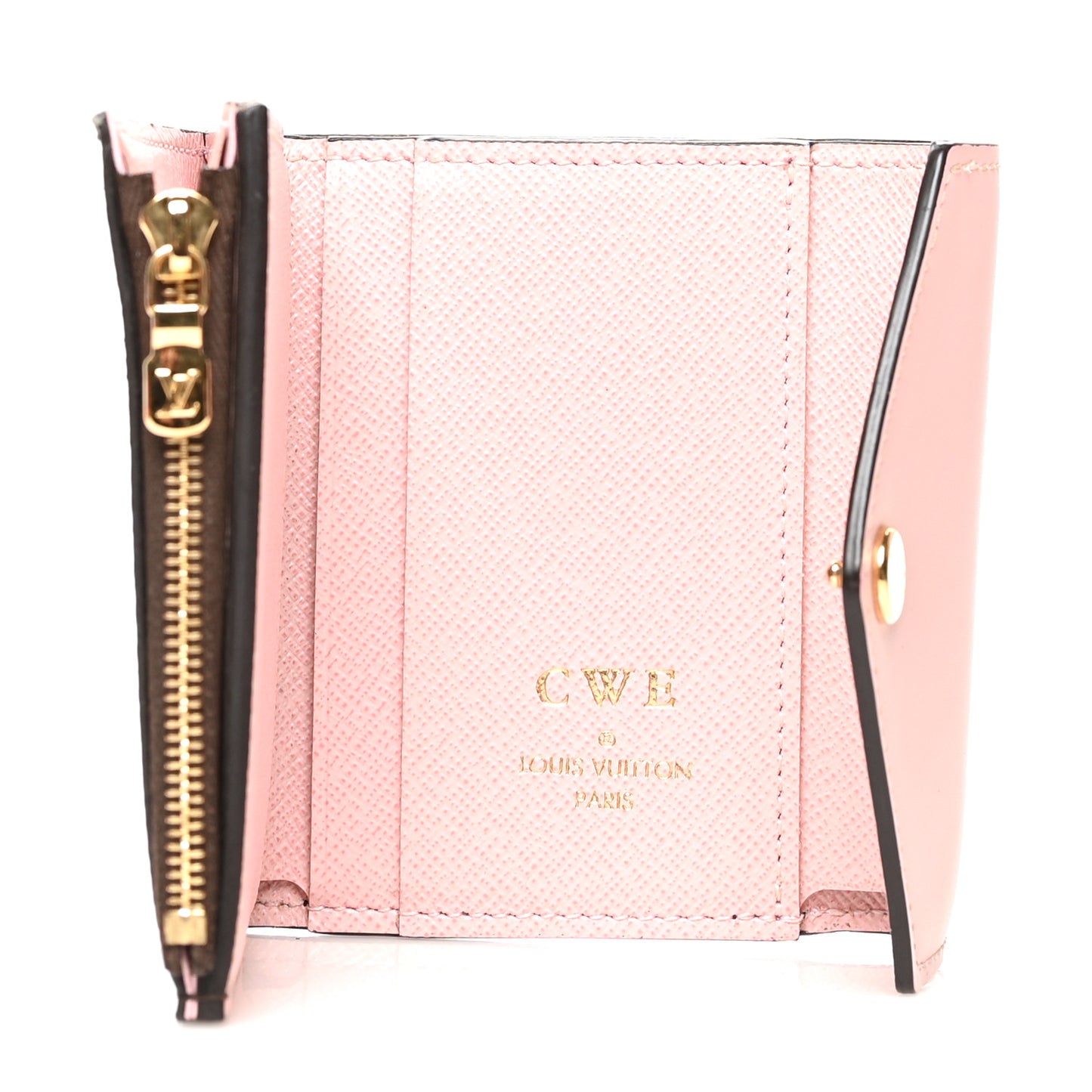 Monogram Zoe Wallet Rose Ballerine