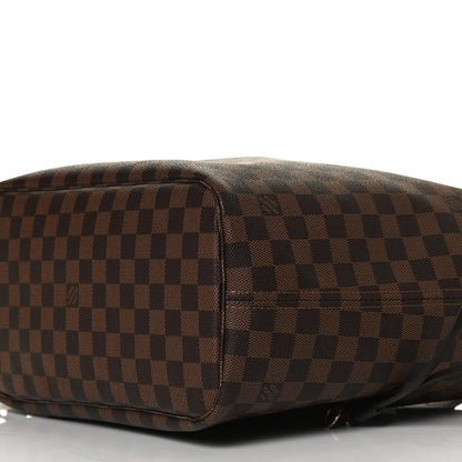 Louis Vuitton Damier Ebene Neo Neverfull MM Rose Ballerine 10 of 10