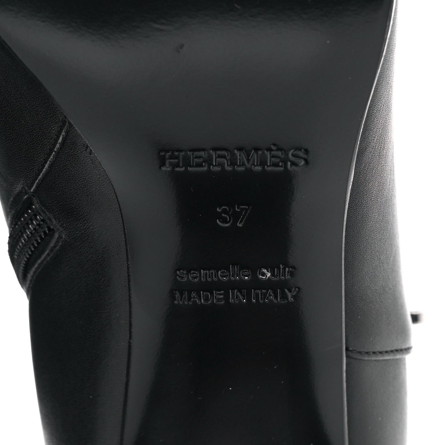 Calfskin Saint Germain Ankle Boots 37 Black