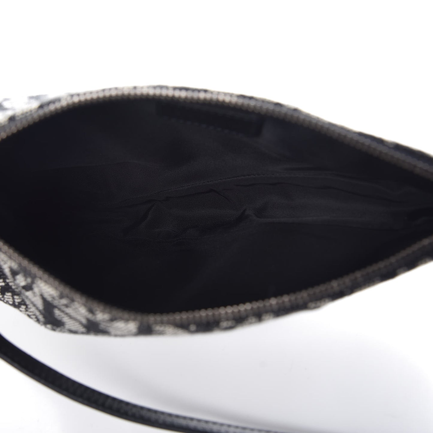 Monogram Mini Saddle Pochette Black
