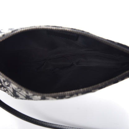 Christian Dior Monogram Mini Saddle Pochette Black 5 of 8