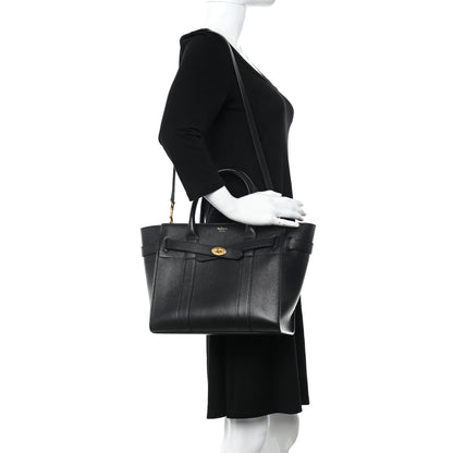 Mulberry Small Classic Grain Small Zipped Bayswater Black 2 of 9