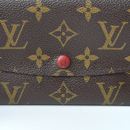 Louis Vuitton Monogram Emilie Wallet Fuchsia 15 of 16