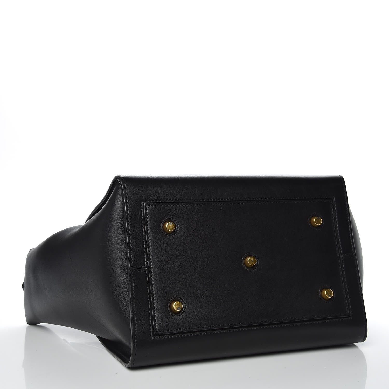 Celine Smooth Calfskin Small Tie Knot Tote Black 5 of 16