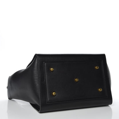 Celine Smooth Calfskin Small Tie Knot Tote Black 5 of 16