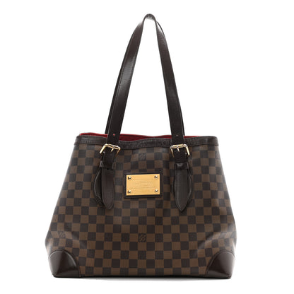 Louis Vuitton Damier Ebene Hampstead MM 1 of 9