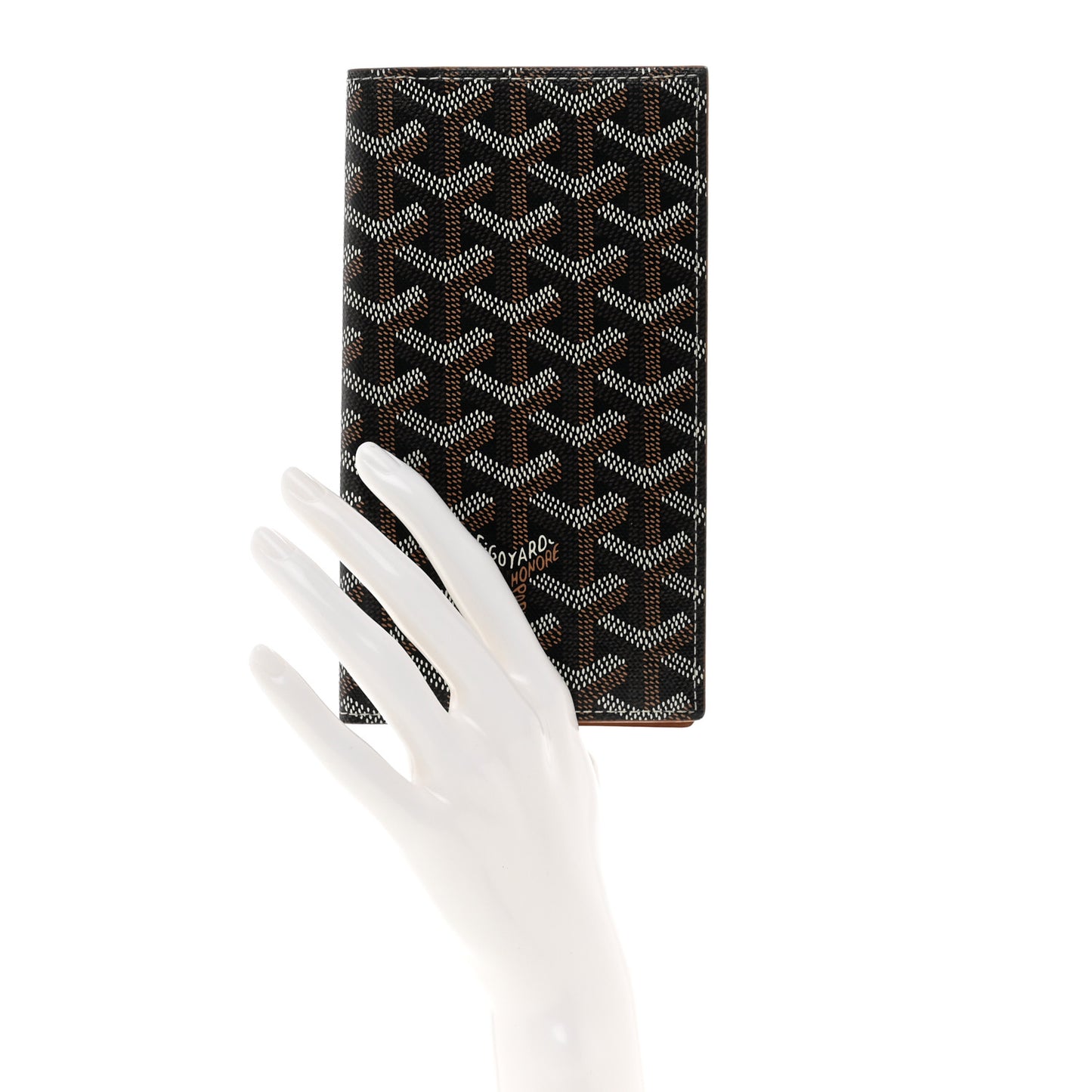 Goyardine Long Bi-Fold Wallet Black