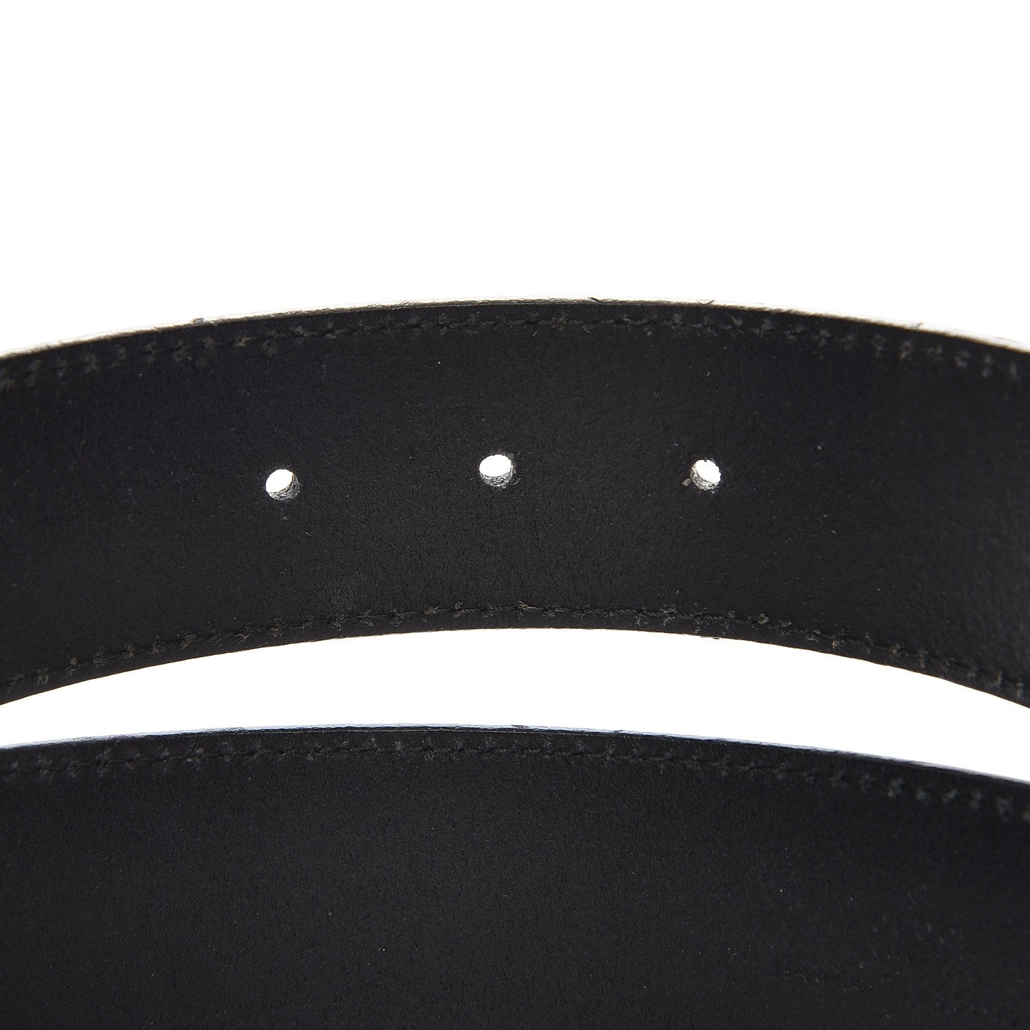 Gucci Calfskin Interlocking G 40mm Belt 95 38 Black 3 of 7