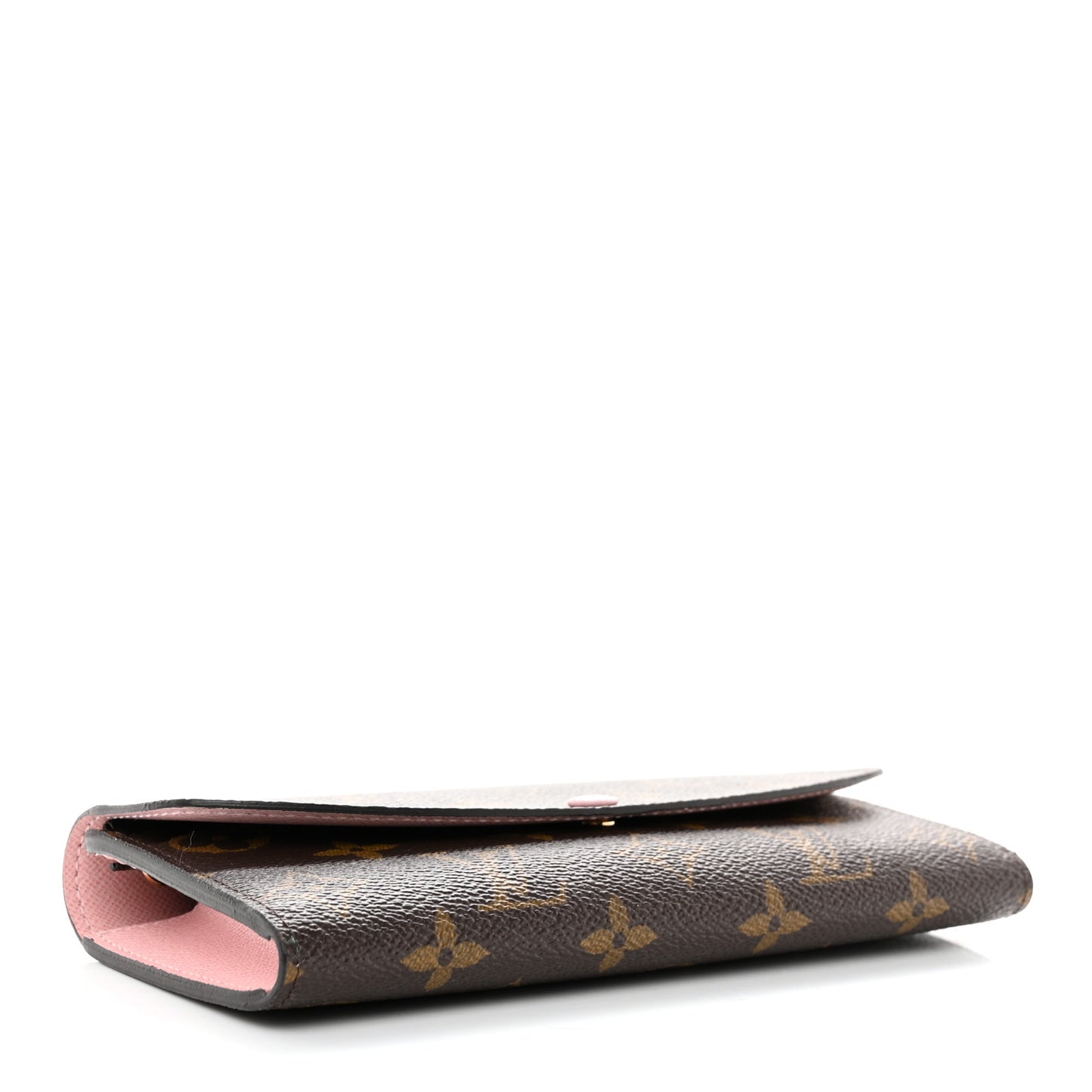 Monogram Emilie Wallet Rose Ballerine