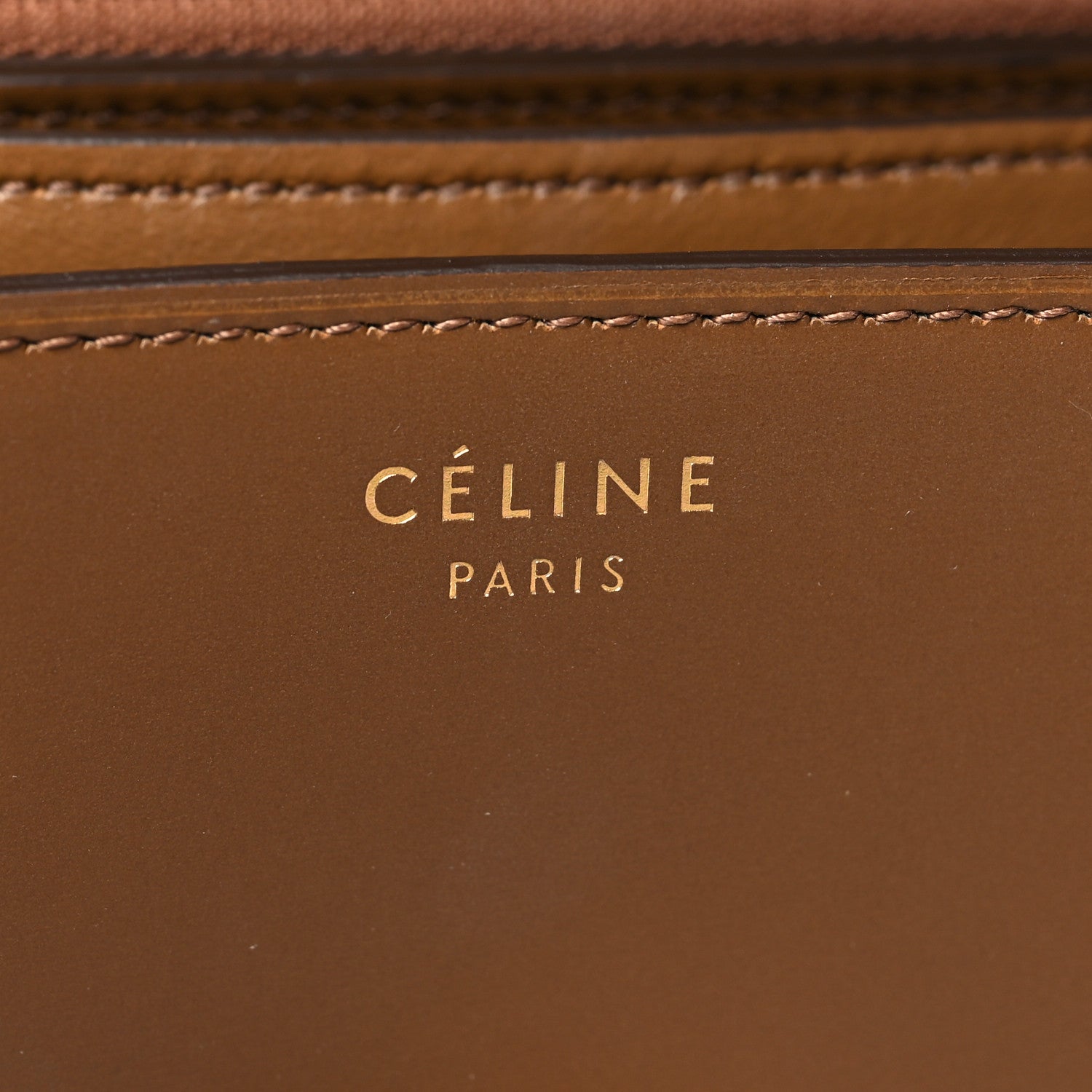 Celine Box Calfskin Medium Classic Box Flap Bag Camel 7 of 13