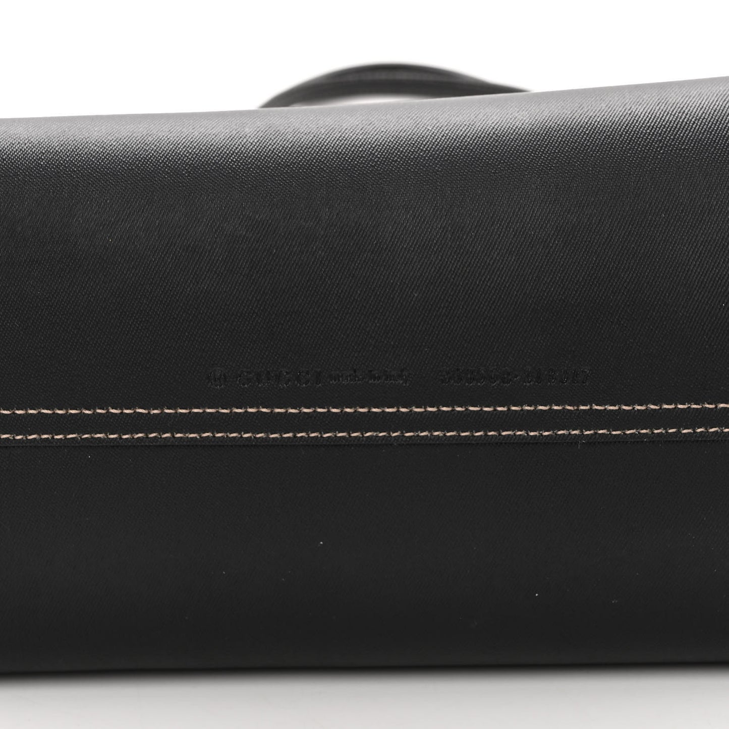 Calfskin GG Supreme Monogram Medium Reversible Tote Black