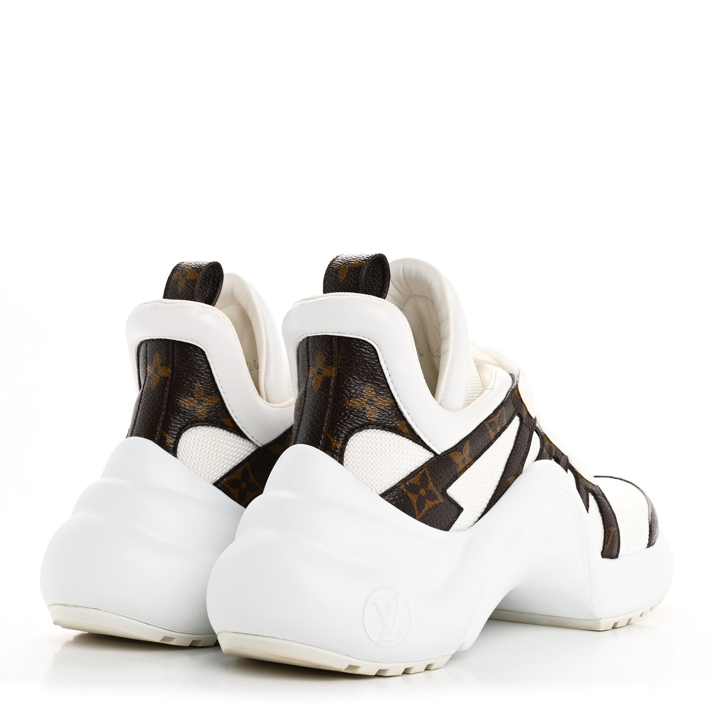 Patent Monogram LV Archlight Sneakers 39 White