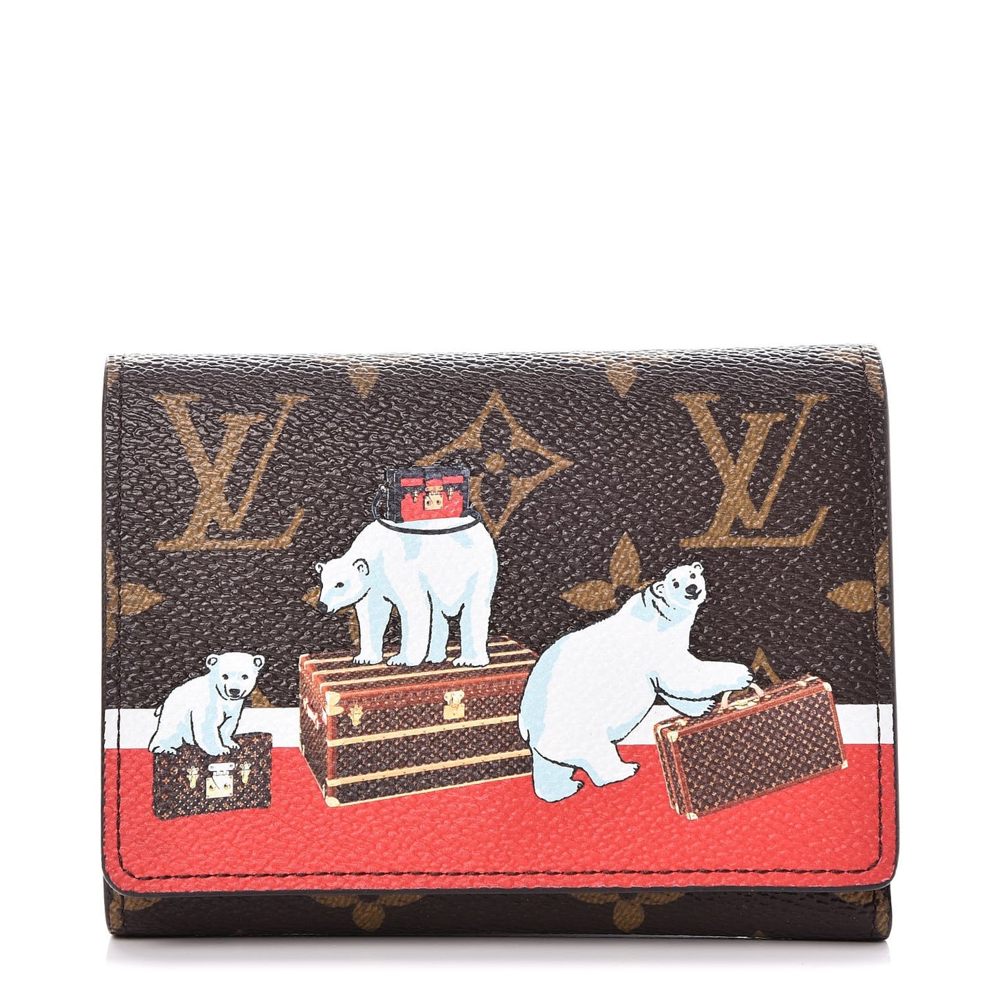 Monogram 2017 Christmas Animation Victorine Wallet