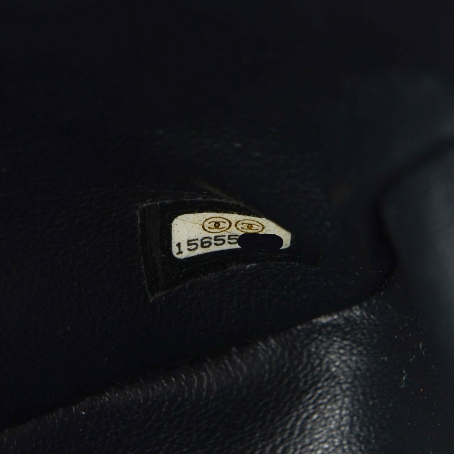Lambskin Quilted Jumbo Double Flap So Black