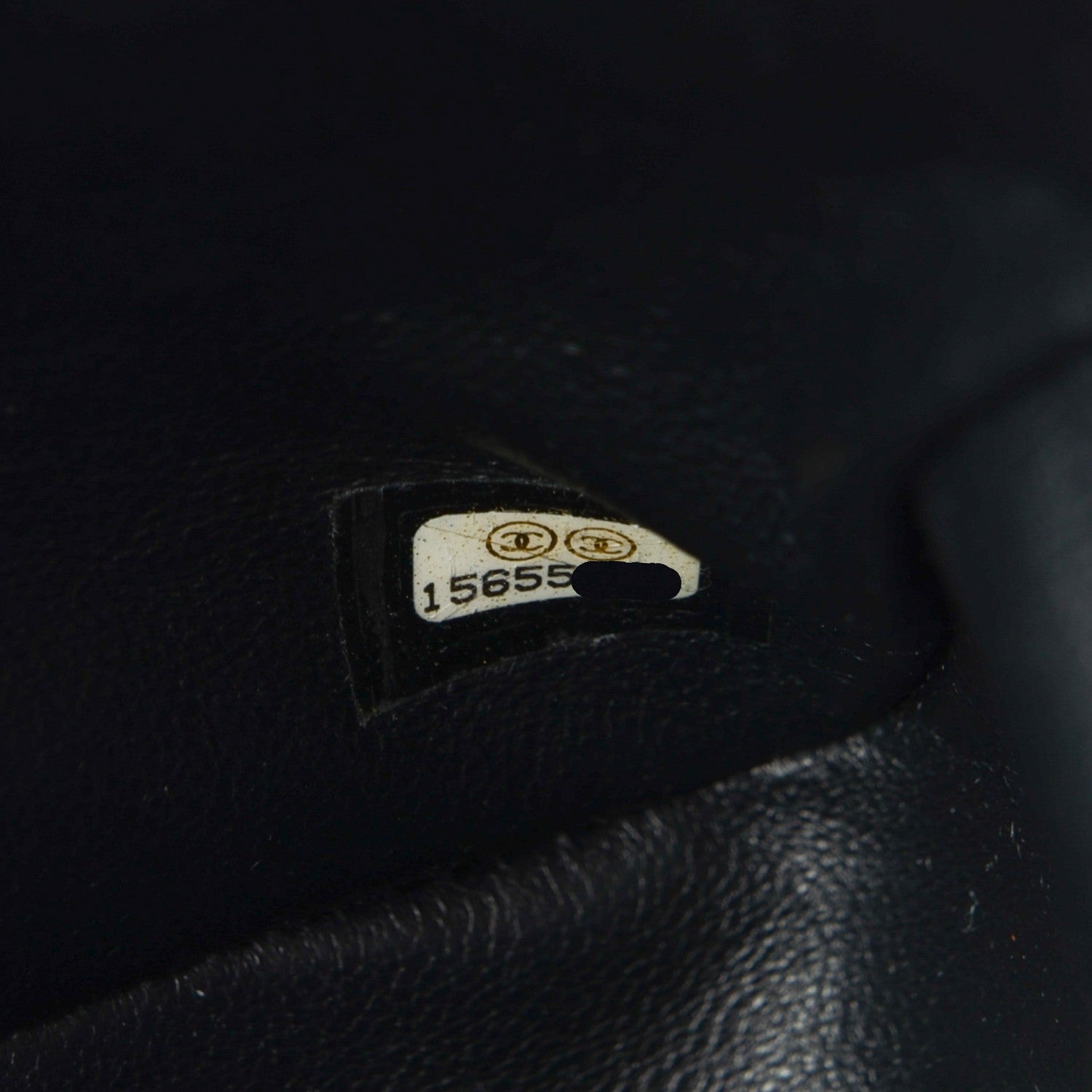 Chanel Lambskin Quilted Jumbo Double Flap So Black 7 of 8