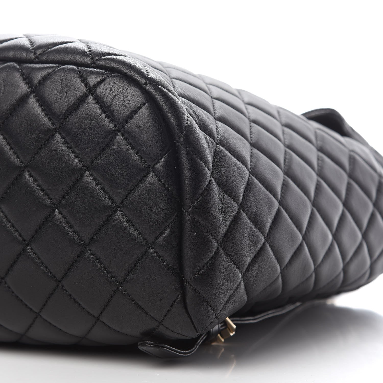 Chanel Lambskin Quilted Large Urban Spirit Backpack Black 9 of 14