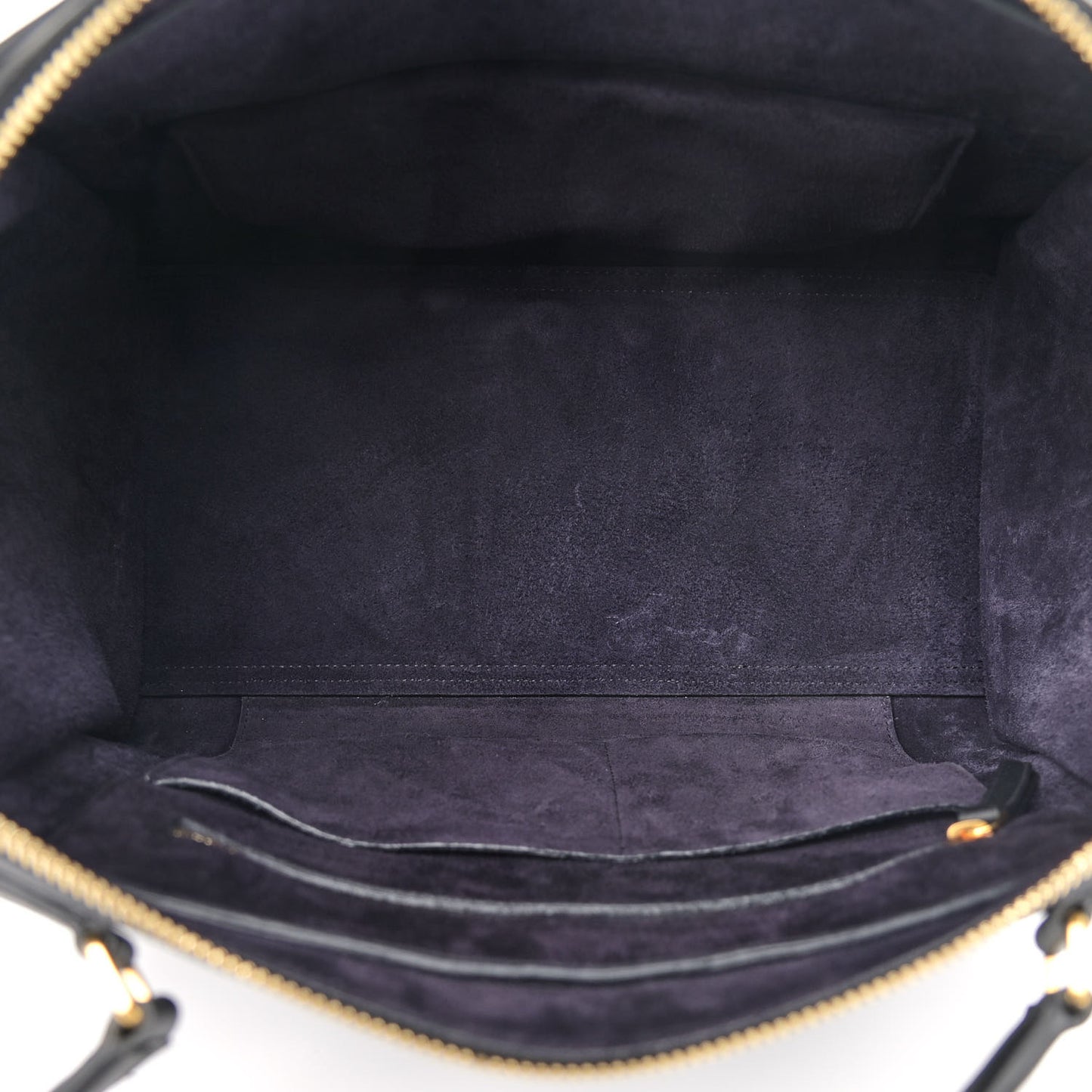 Smooth Calfskin Small Ring Bag Black