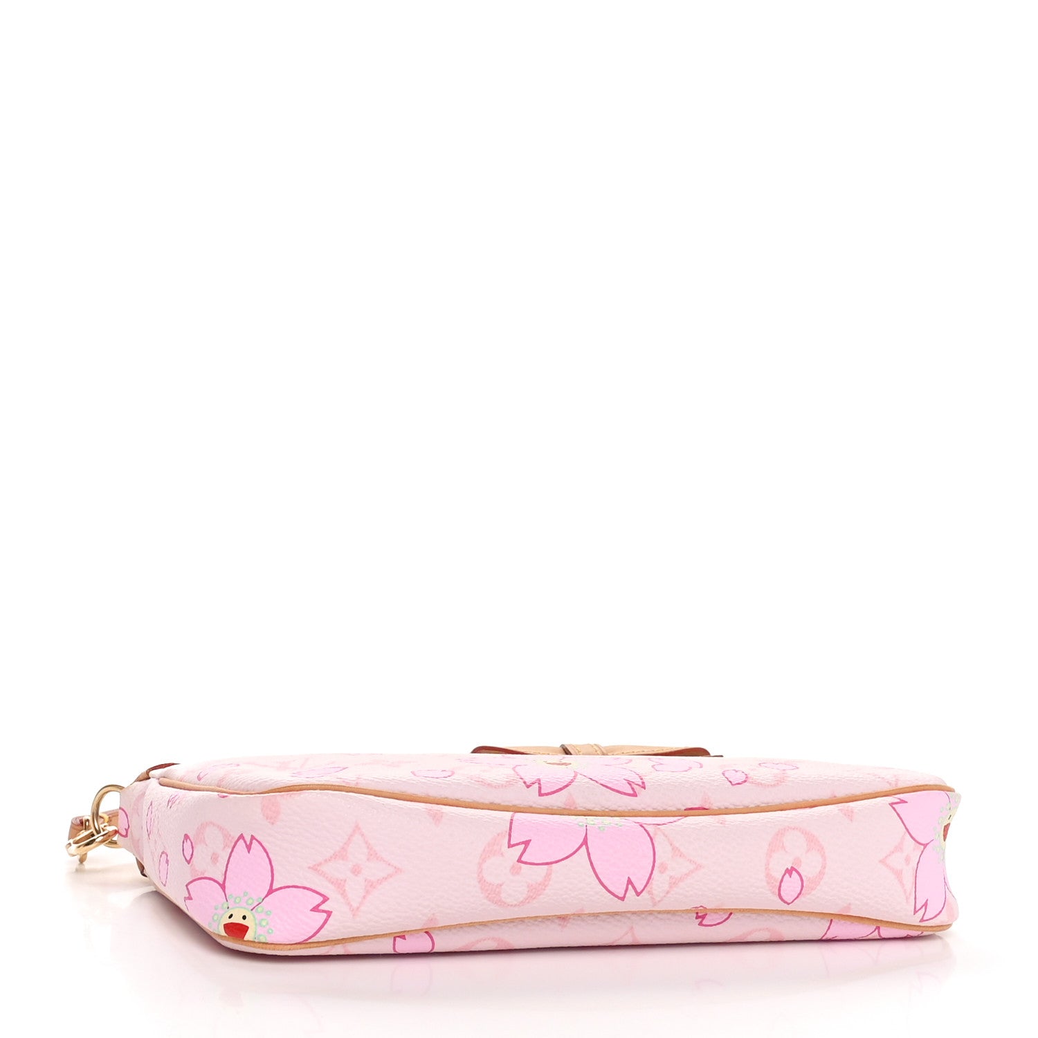 Louis Vuitton Monogram Cherry Blossom Pochette Accessories Pink 4 of 11