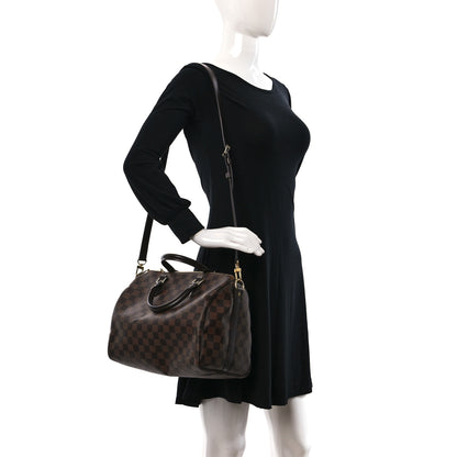 Louis Vuitton Damier Ebene Speedy Bandouliere 30 2 of 14