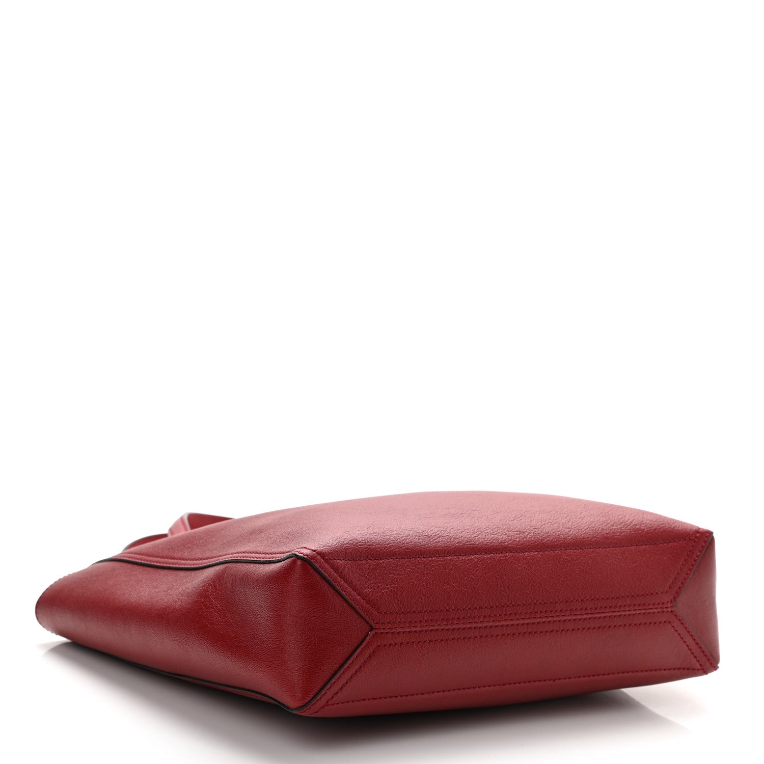 Gucci New Sakai Calfskin Lux Small Dahlia Tote New Cherry Red 4 of 9