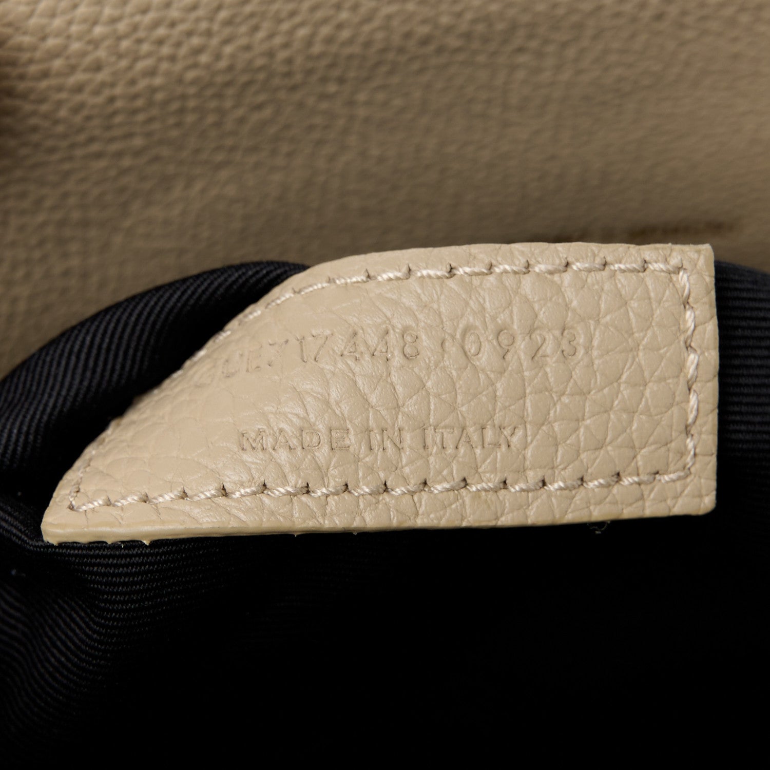 Saint Laurent Grained Calfskin Baby Sac De Jour Souple Sea Salt 7 of 12