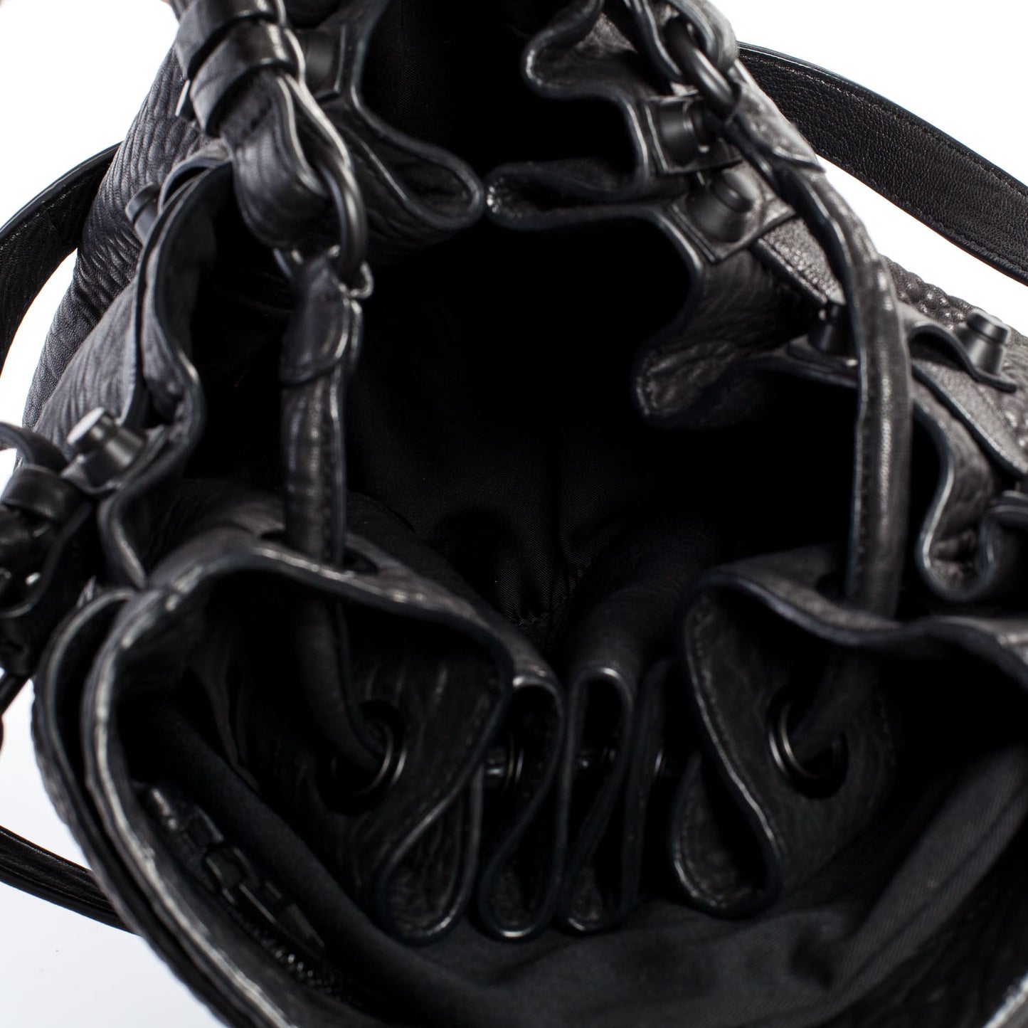 Leather Diego Bag Black