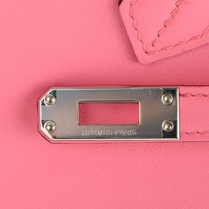 Hermes Swift Birkin 25 Rose Azalee 8 of 25