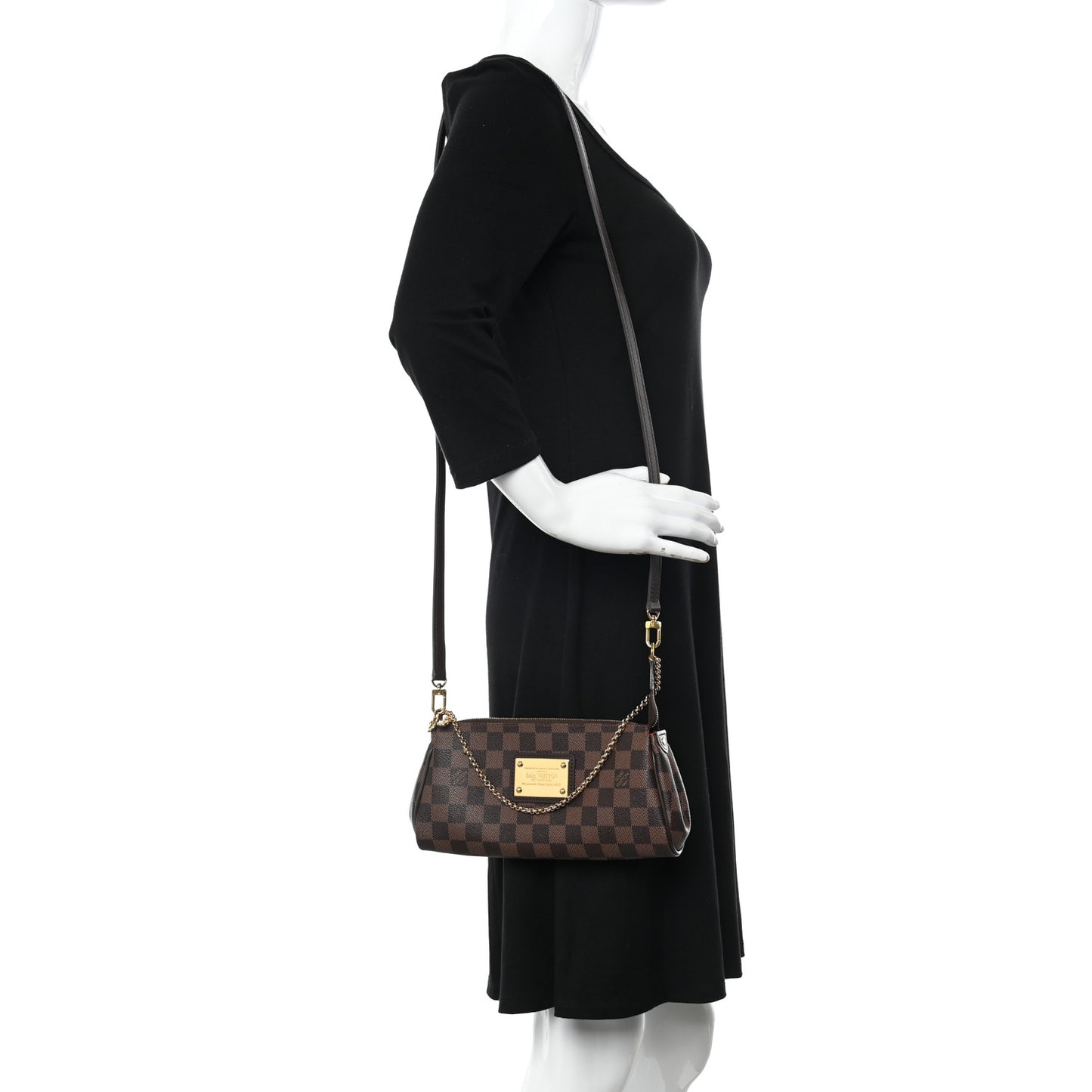 Damier Ebene Eva Clutch