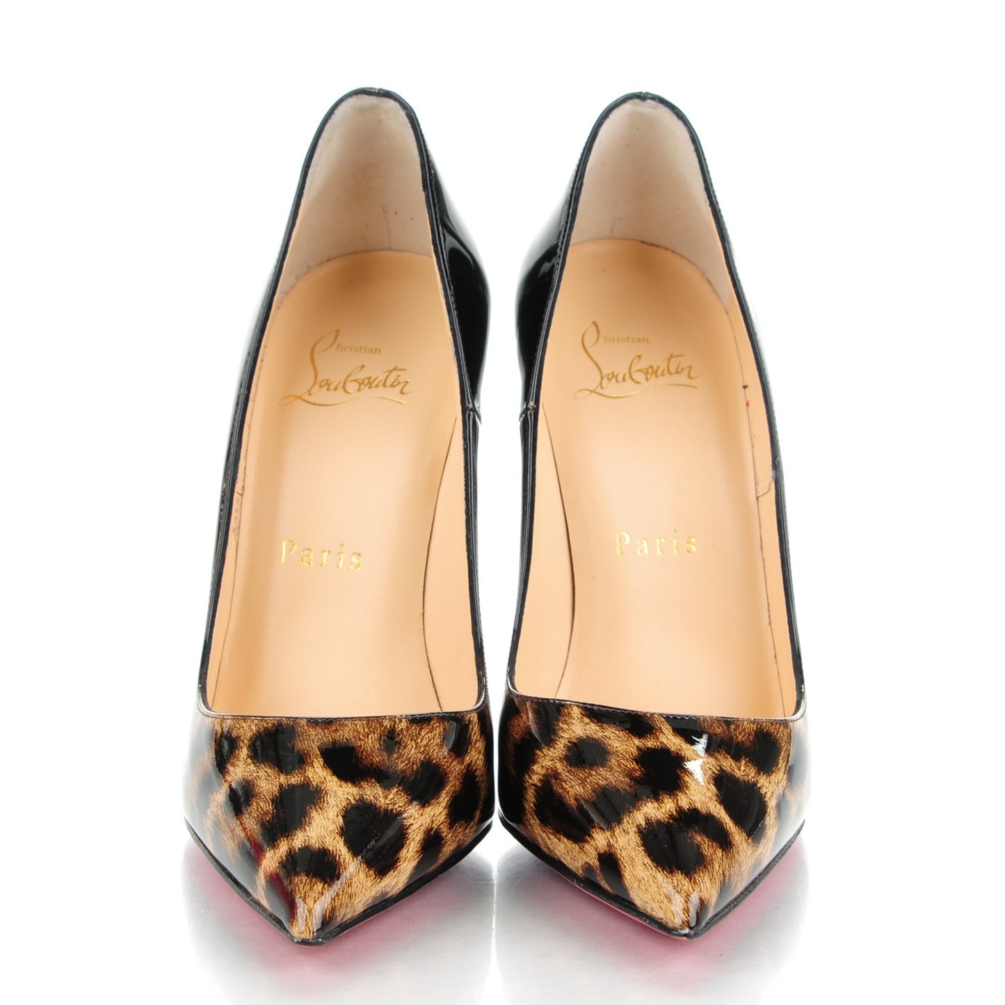 Patent Degrade Leopard So Kate 120 Pumps 35 Leopard Black