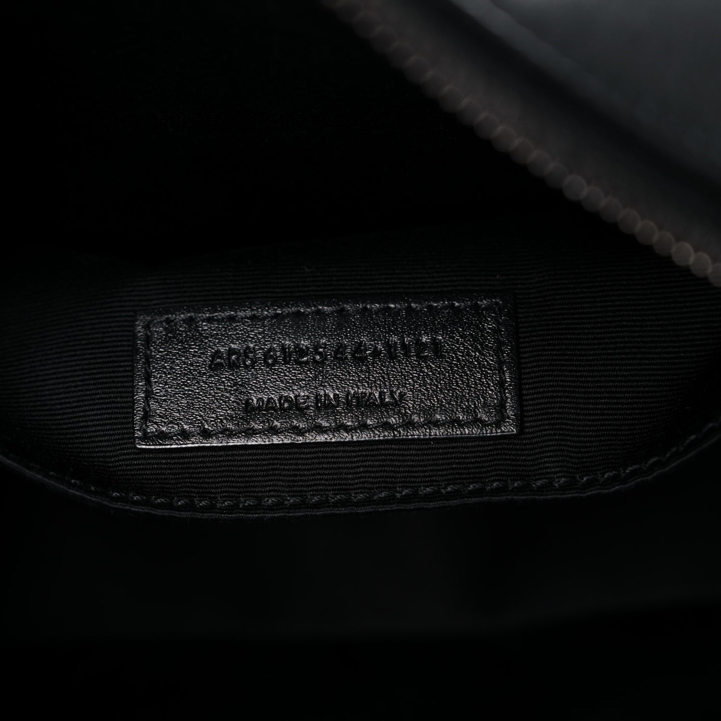 Calfskin Matelasse Monogram Lou Camera Bag Black