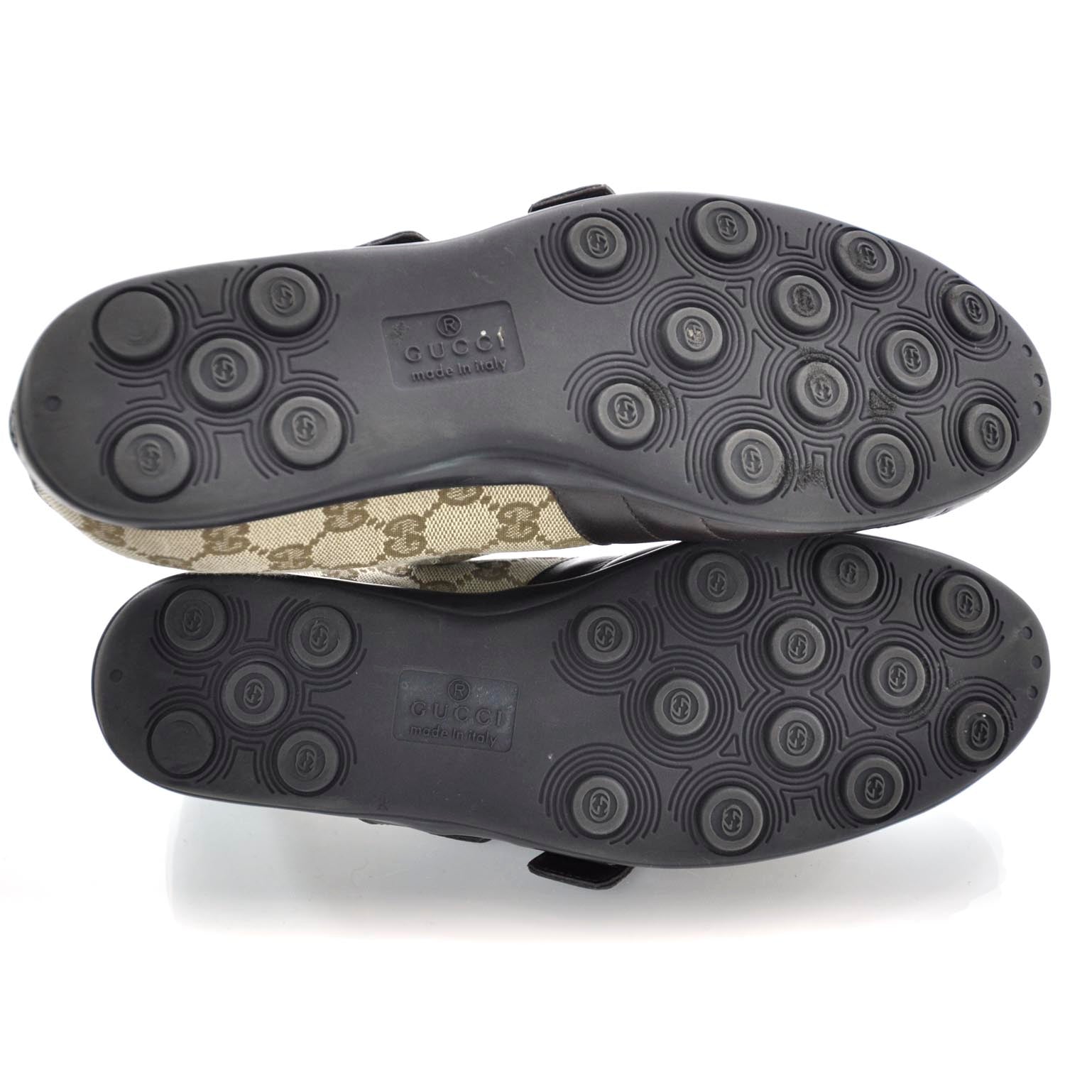 Gucci Monogram Velcro Sneakers 7 Ebony 4 of 7