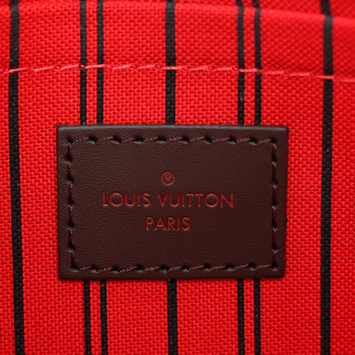 Louis Vuitton Damier Ebene Neverfull MM GM Pochette 6 of 6