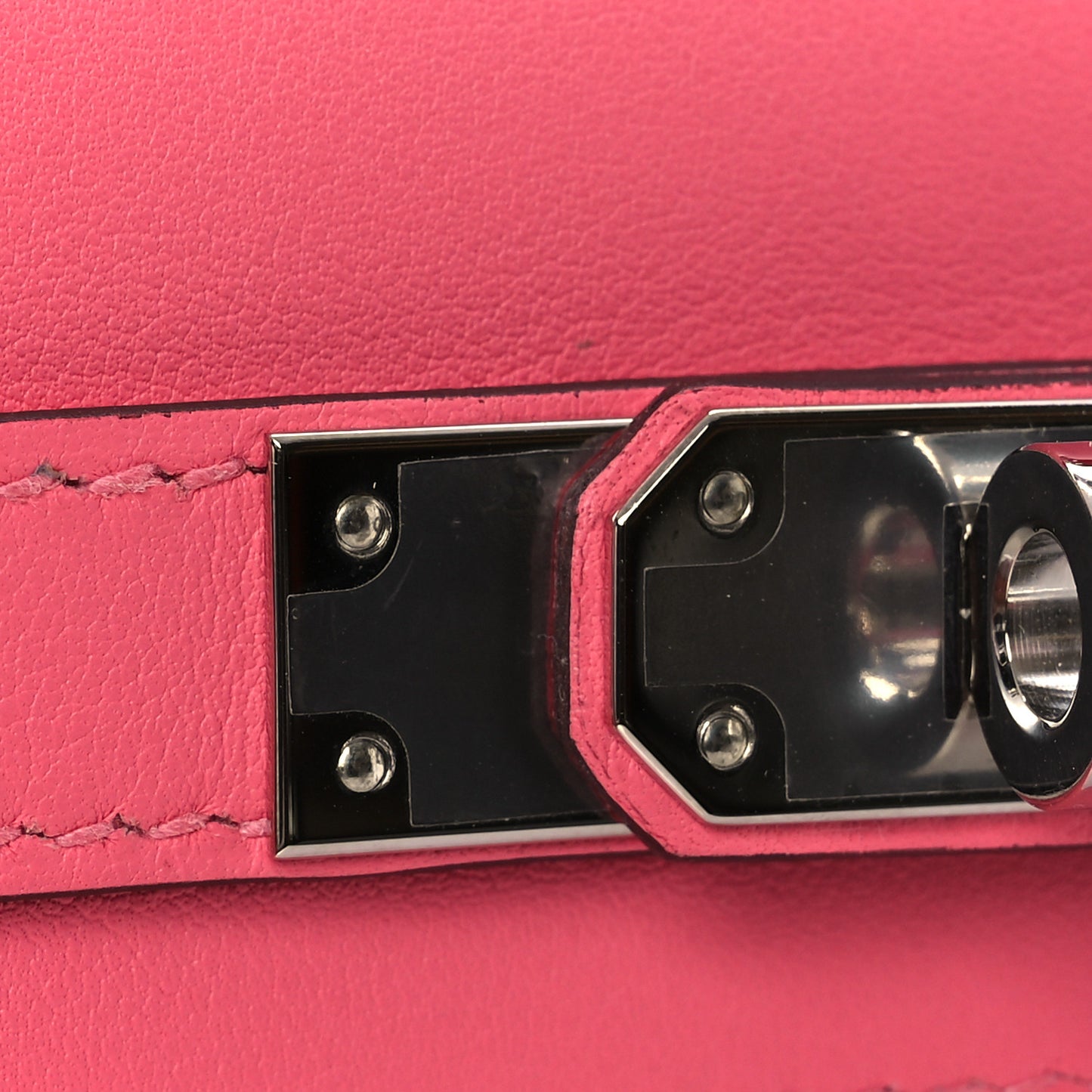 Swift Kelly Cut Clutch Pochette Rose Azalee