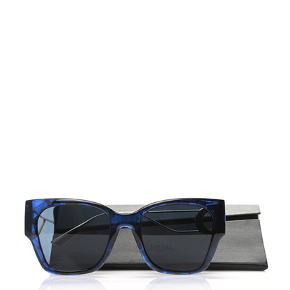 Christian Dior Acetate Rectangular 30 Montaigne 1 Sunglasses Blue 7 of 7