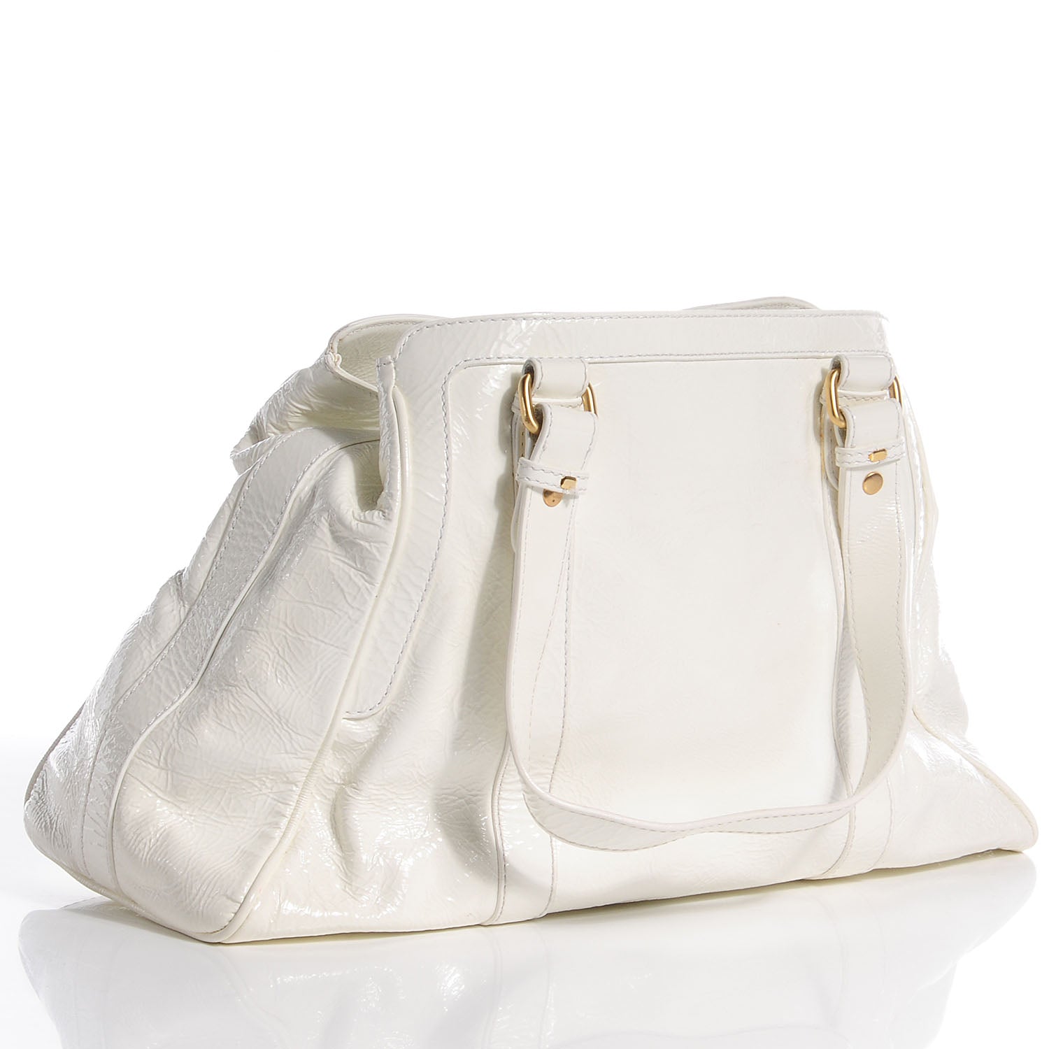 Fendi Vitello Naplak Small Bag De Jour White 3 of 11