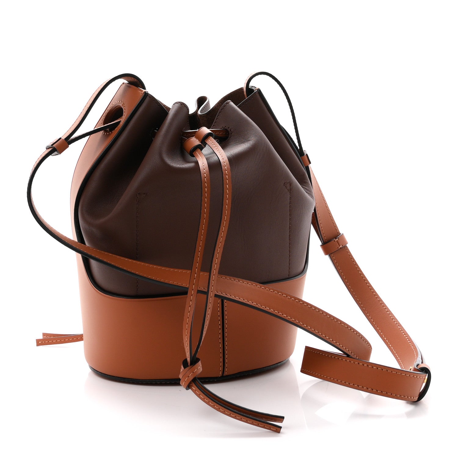 Loewe Calfskin Small Balloon Bucket Bag Hazelnut 3 of 10