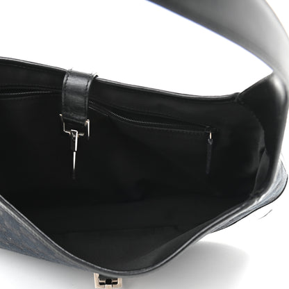 Gucci Monogram Jackie O Hobo Black 4 of 11